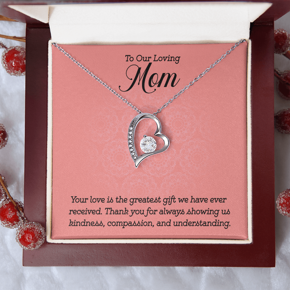 Forever Love Necklace:To Our Loving Mom