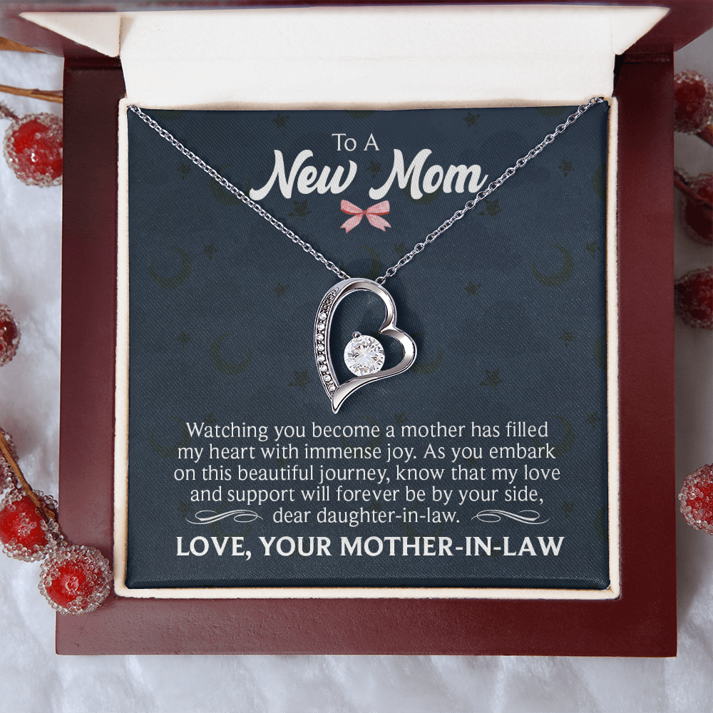 Forever Love Necklace: To A New Mom Love Your Mother-In-Law