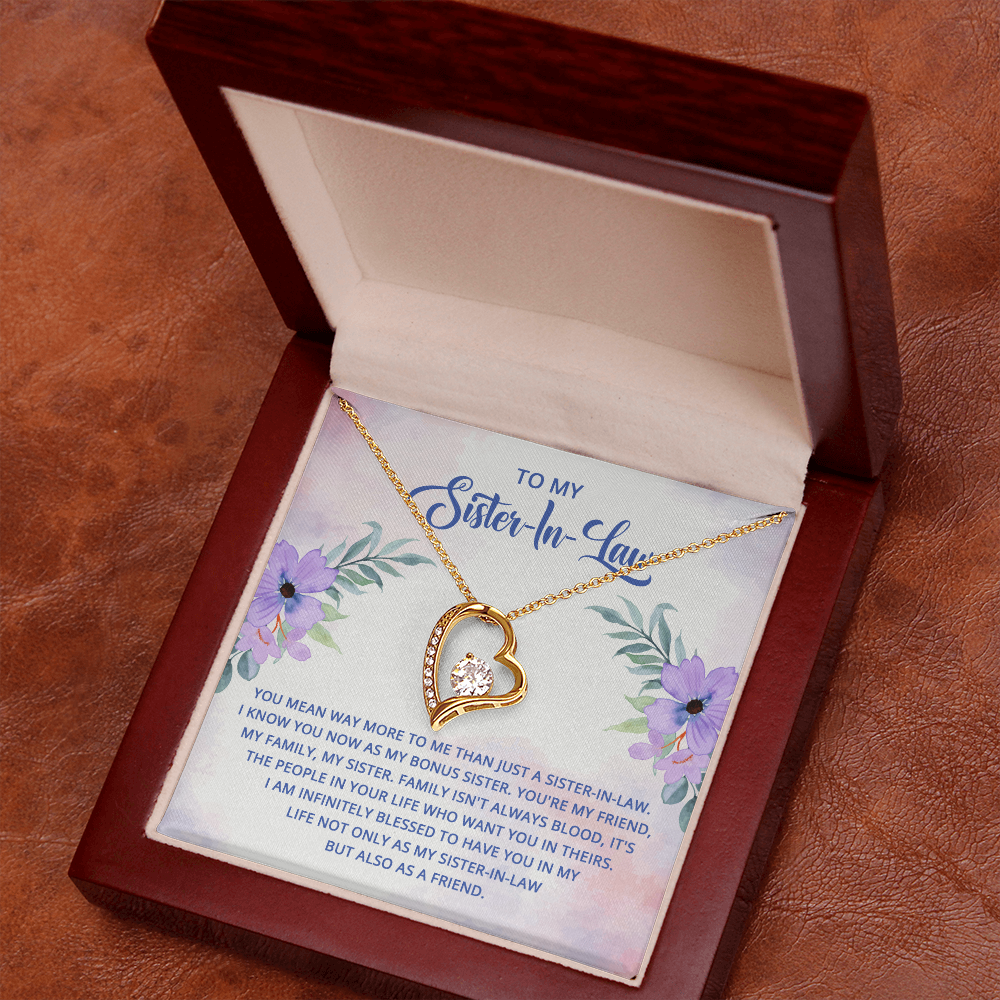 Forever Love Necklace:To My Sister In Law