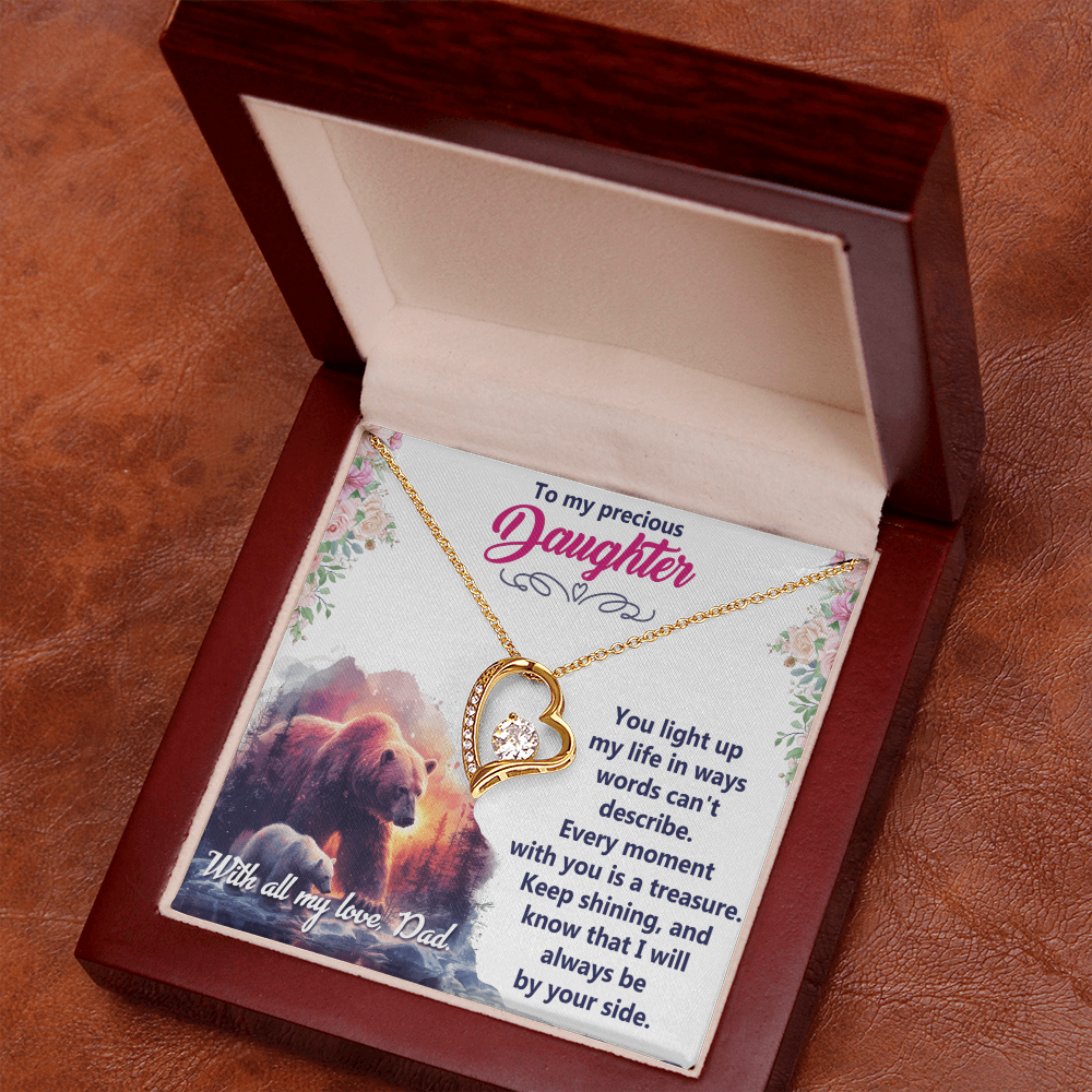 Forever Love Necklace: To My Precious Daughter