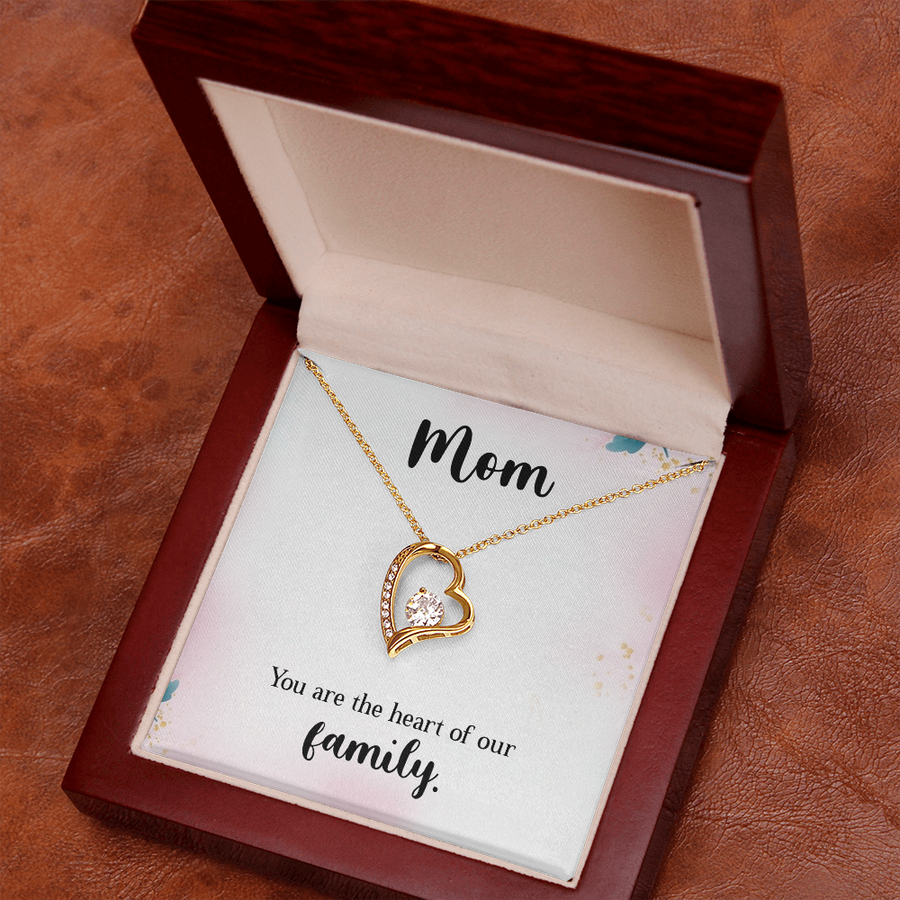 Forever Love Necklace: Mom You Are The Heart