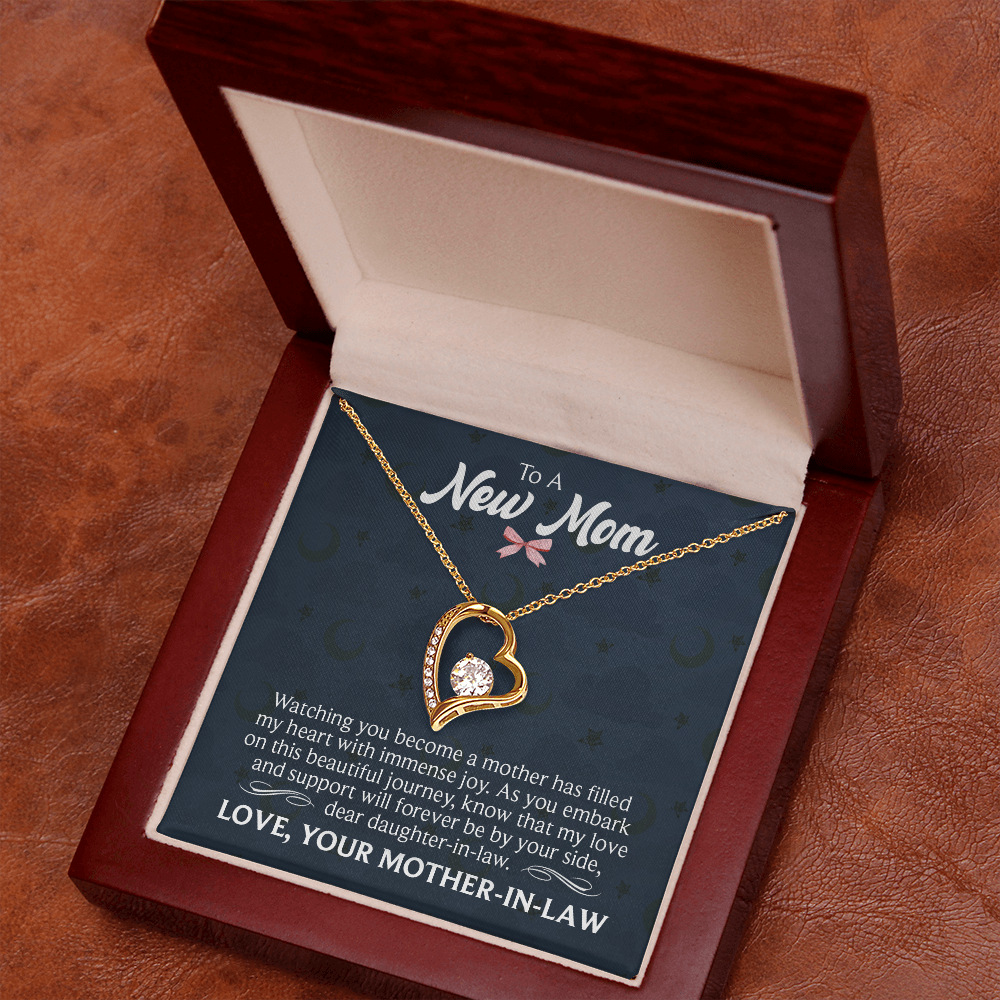 Forever Love Necklace: To A New Mom Love Your Mother-In-Law