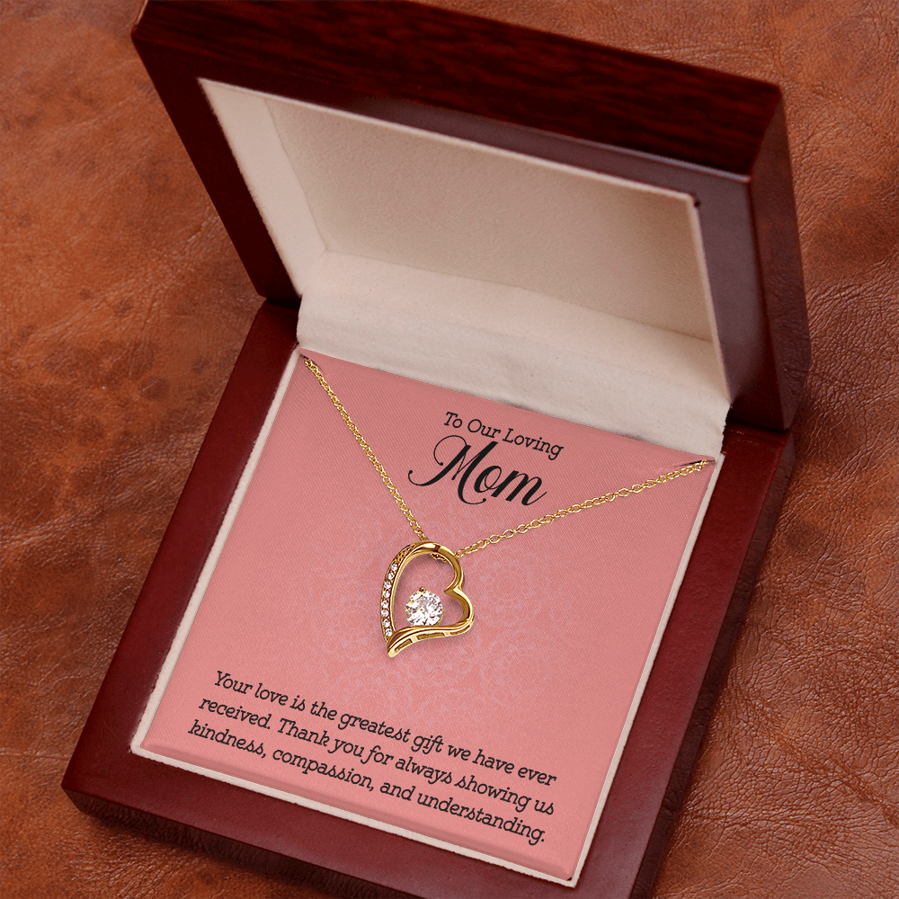 Forever Love Necklace:To Our Loving Mom