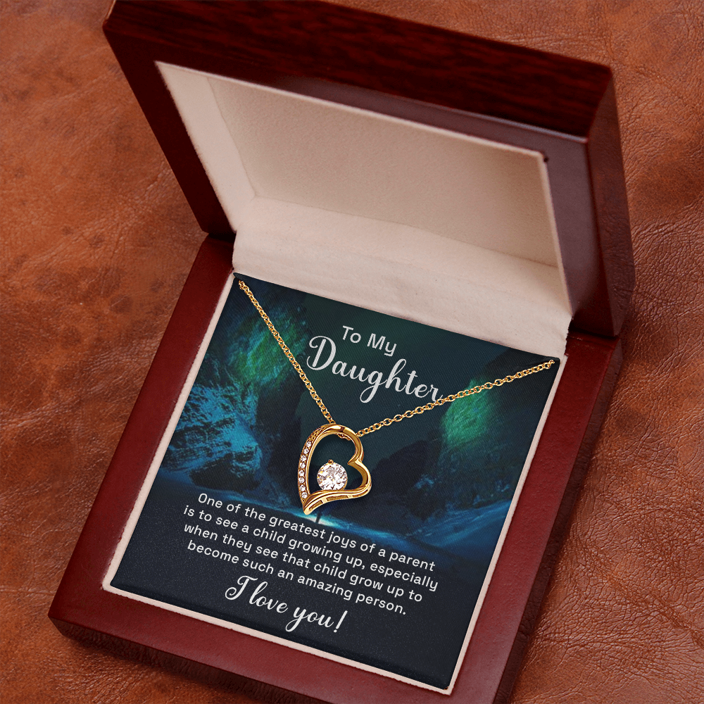 Forever Love Necklace: To My Daughter One The Greatest Joys