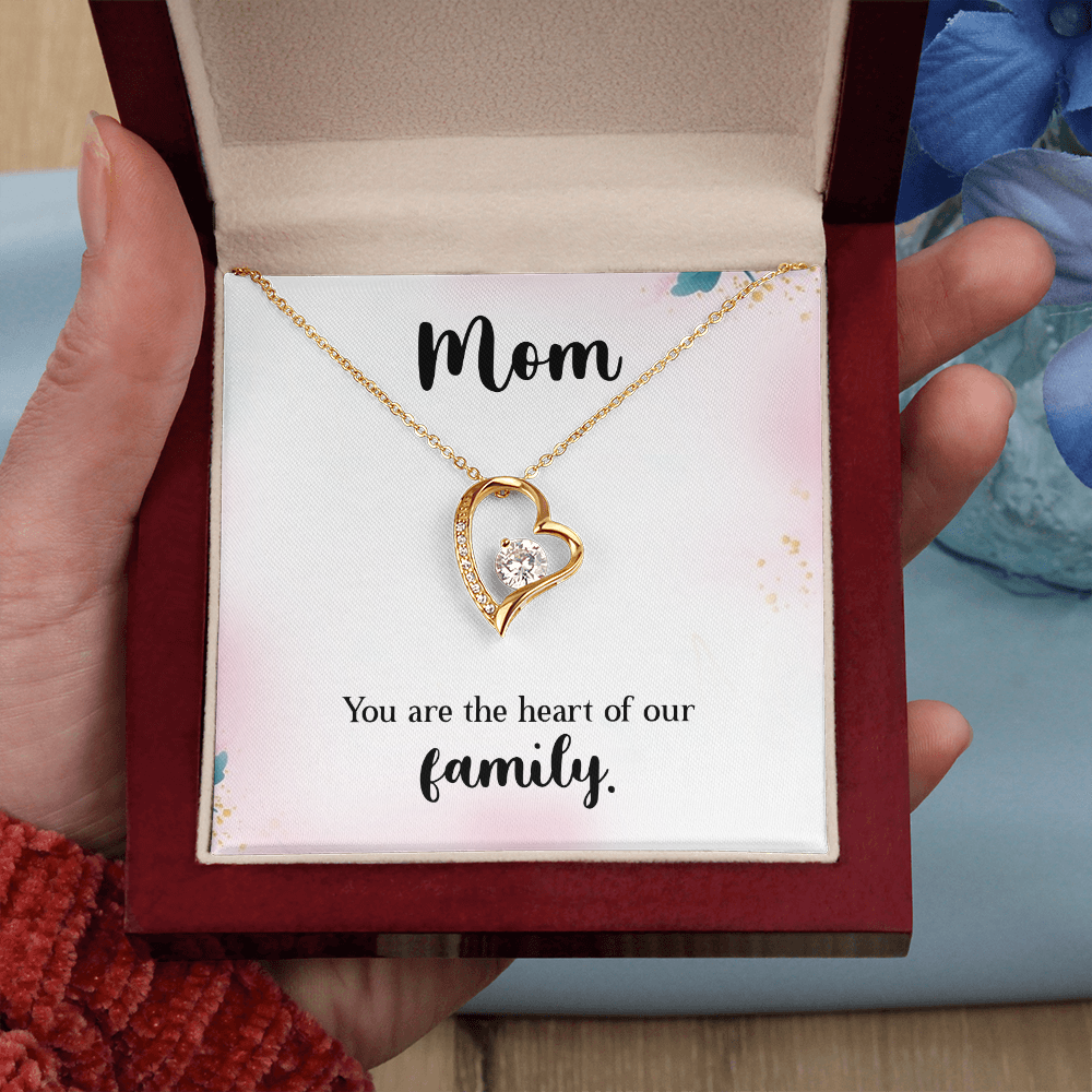 Forever Love Necklace: Mom You Are The Heart