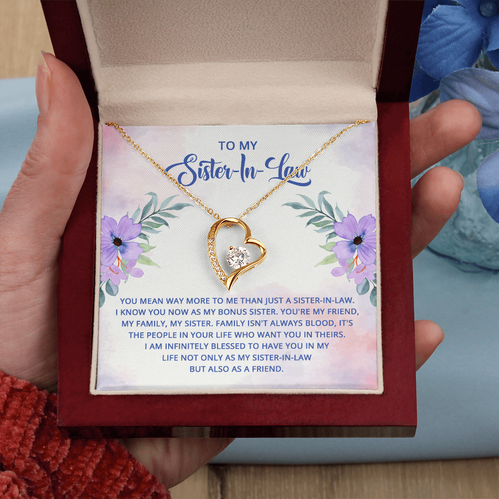 Forever Love Necklace:To My Sister In Law