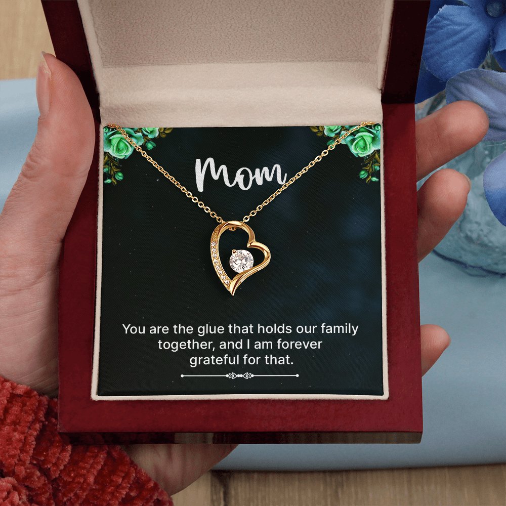Forever Love Necklace: Mom You Are The Glue