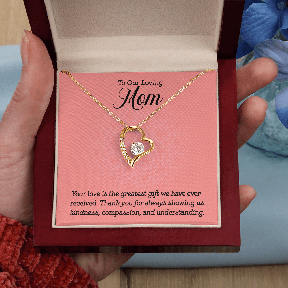 Forever Love Necklace:To Our Loving Mom