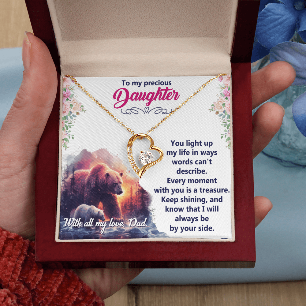 Forever Love Necklace: To My Precious Daughter
