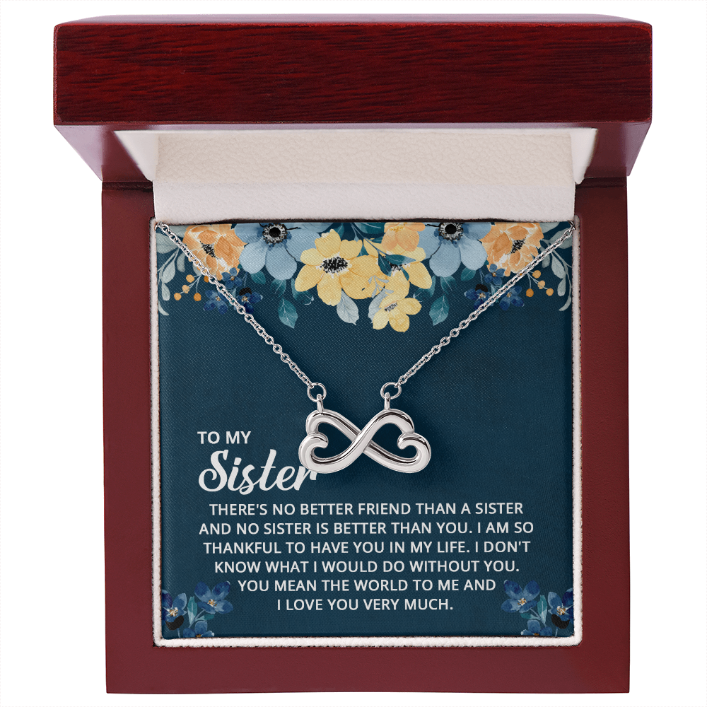 Endless Love Necklace:To My Sister