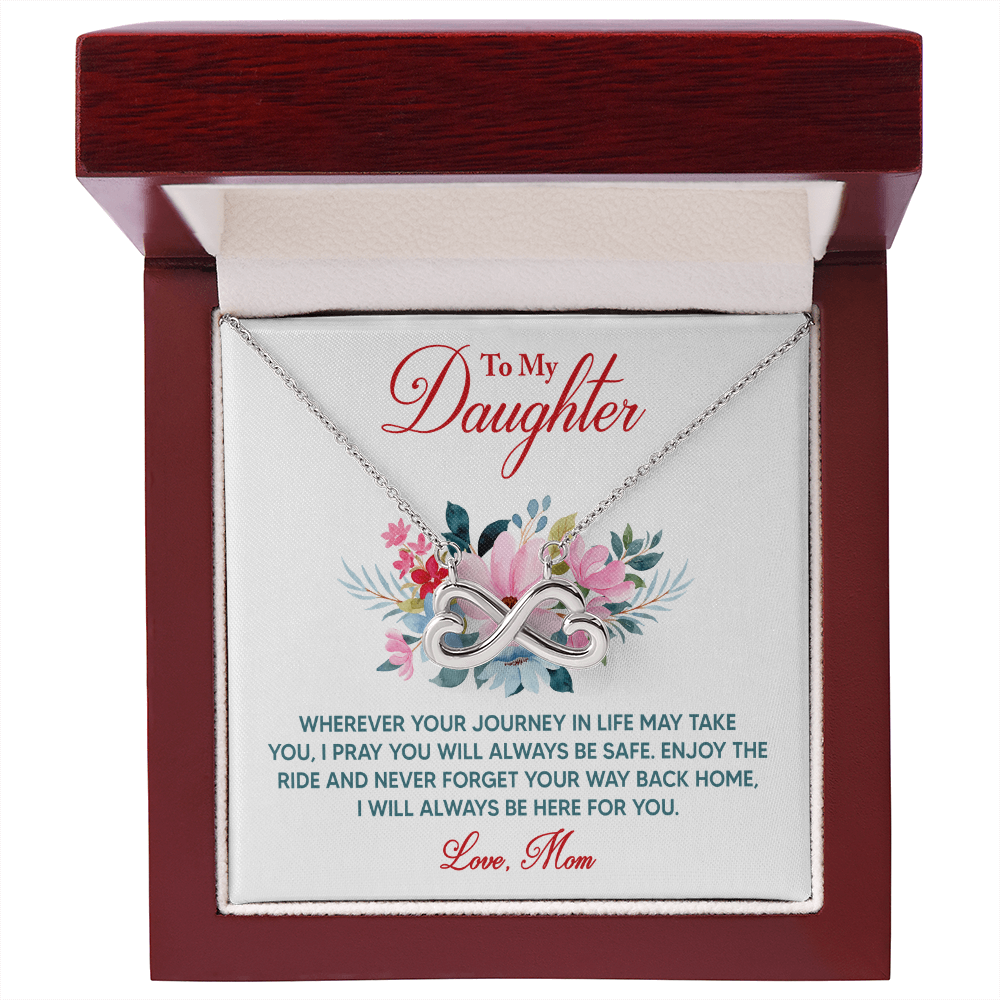 Endless Love Necklace: To My Daughter