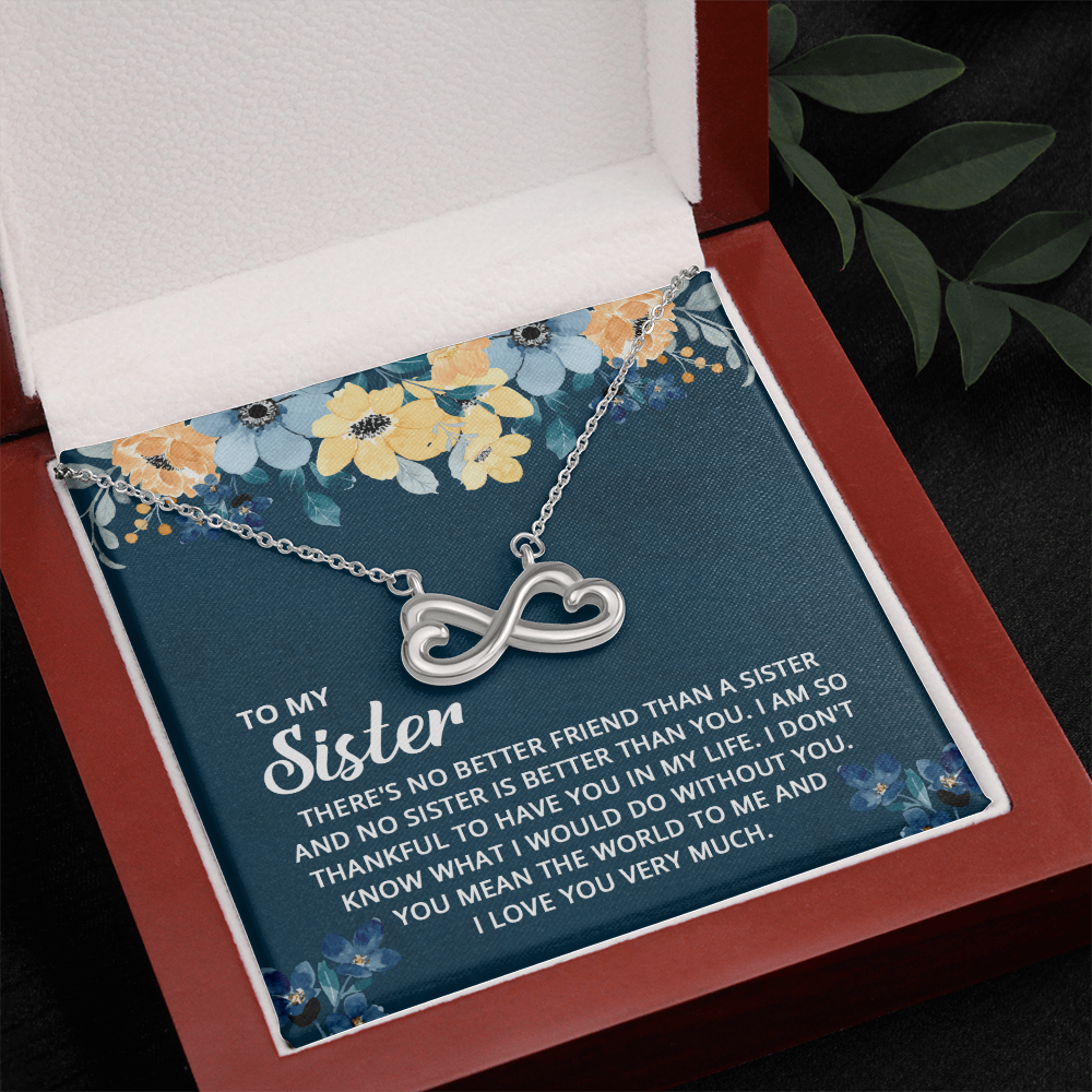 Endless Love Necklace:To My Sister