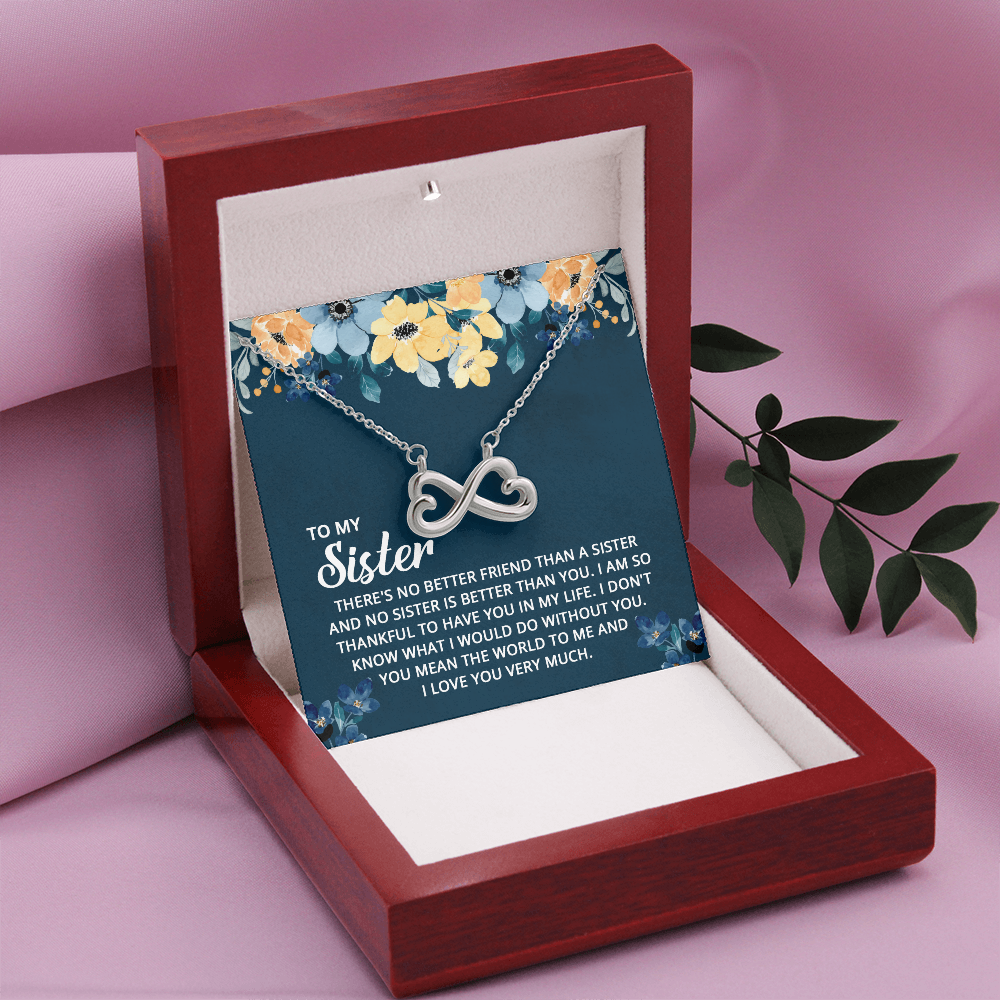 Endless Love Necklace:To My Sister