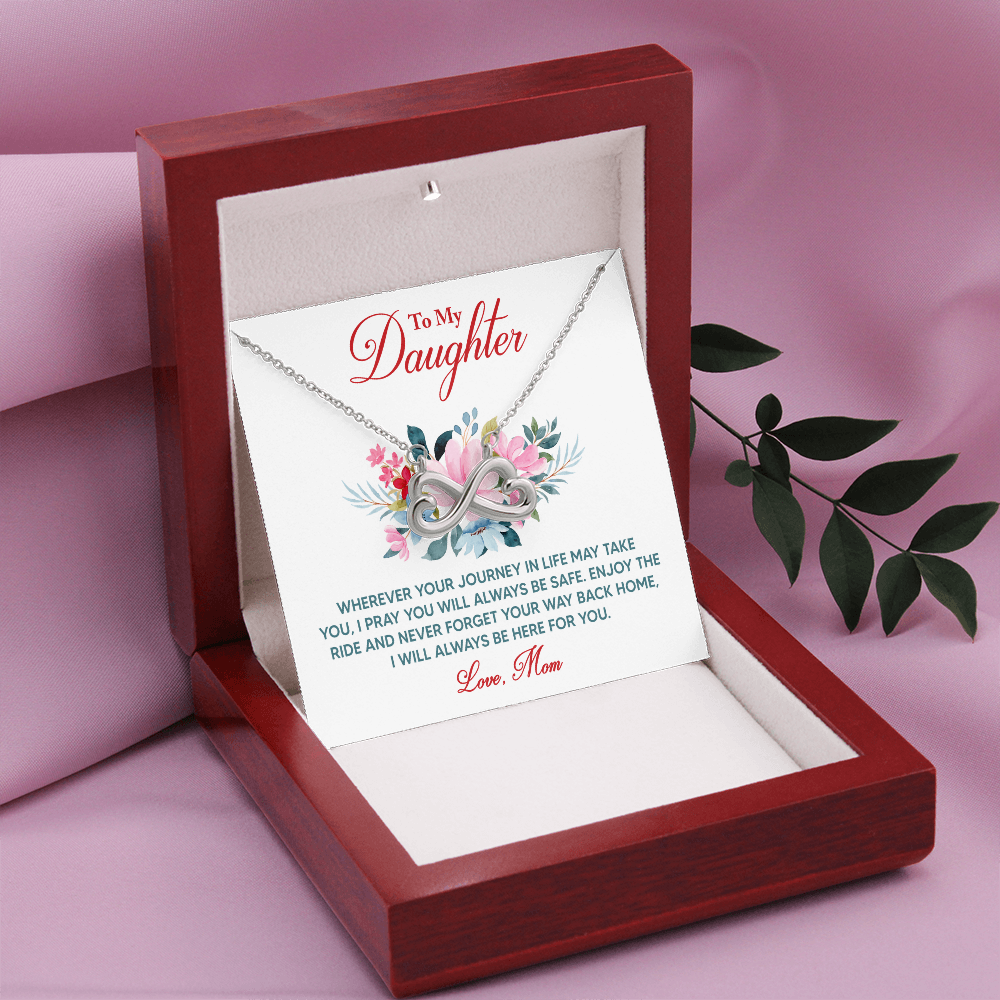 Endless Love Necklace: To My Daughter