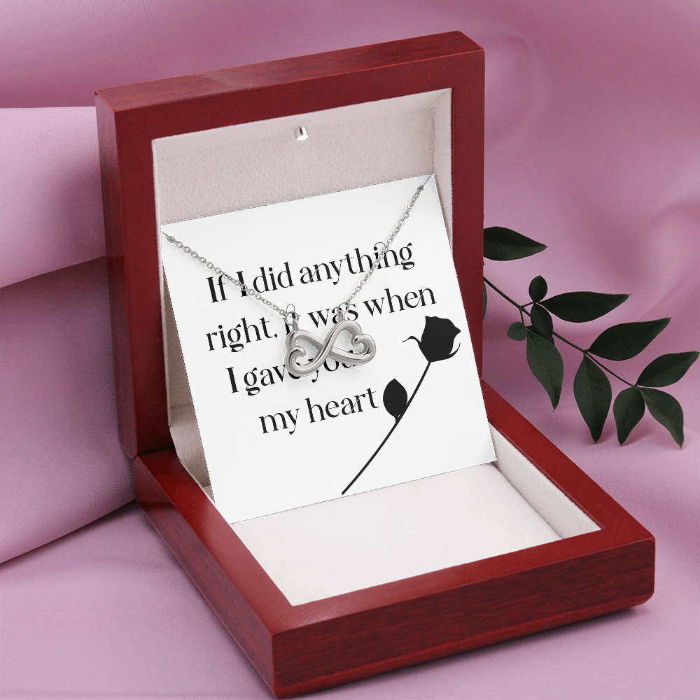 Endless Love Necklace: If I Did Anything Right