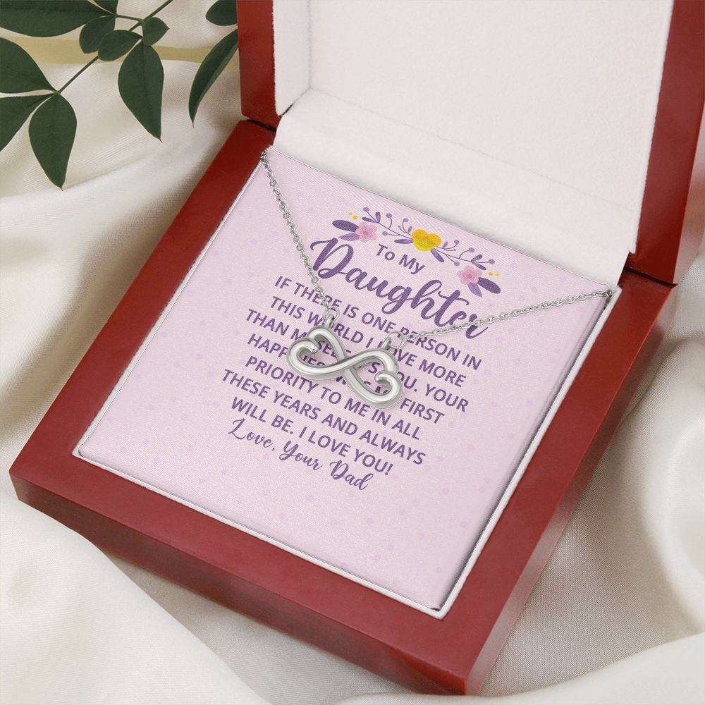 Endless Love Necklace:Daughter -Love Your Dad