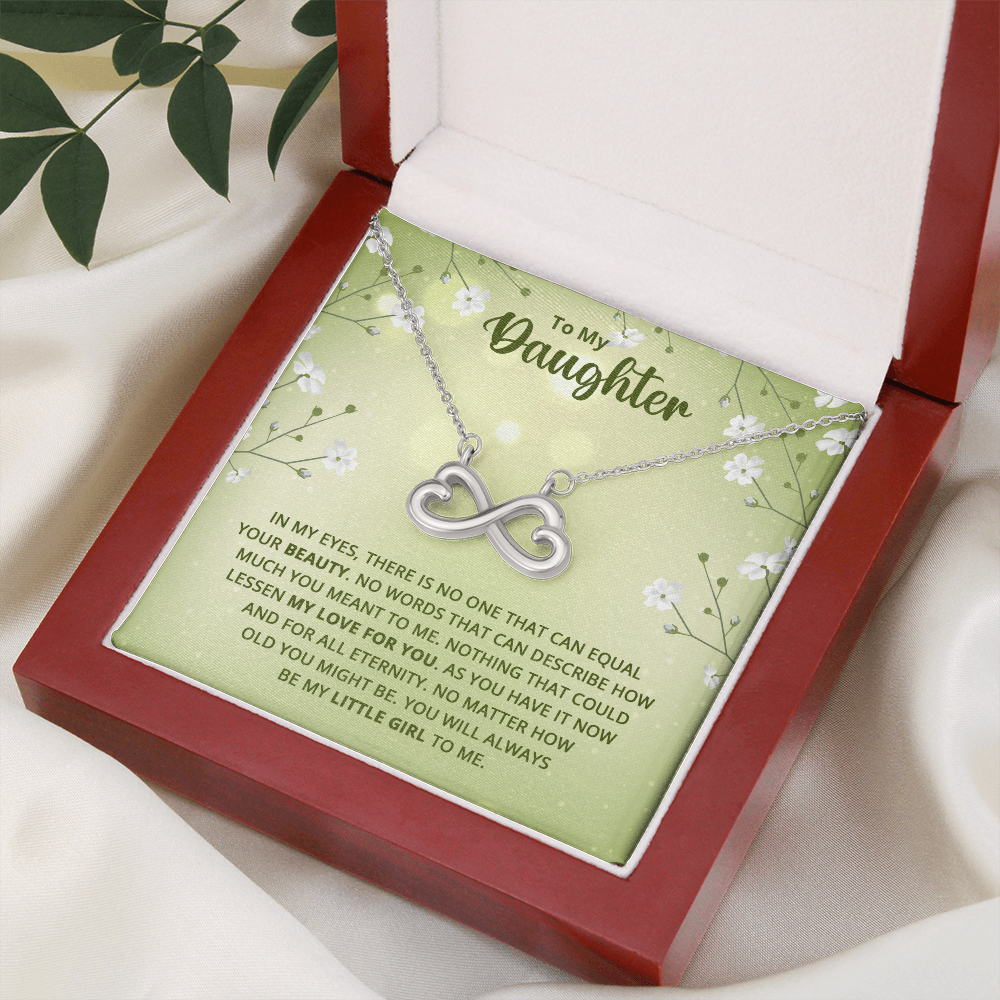 Endless Love Necklace: Daughter -In My Eyes My Little Girl
