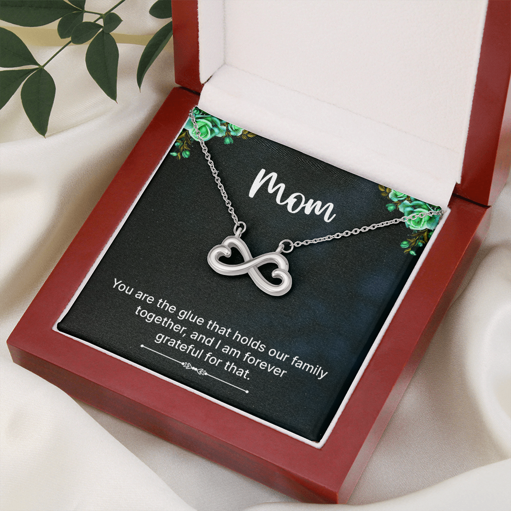 Endless Love Necklace : Mom- You Are The Glue