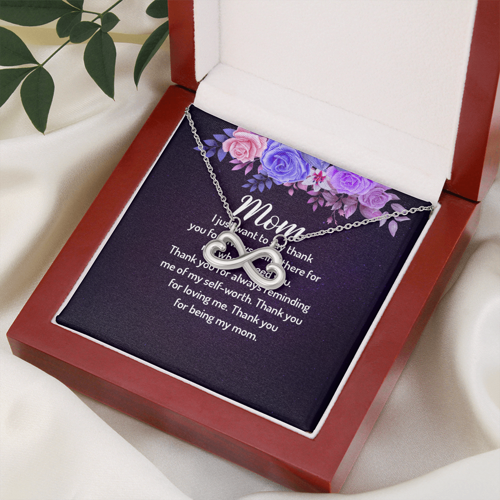 Endless Love Necklace: Mom- Thank You