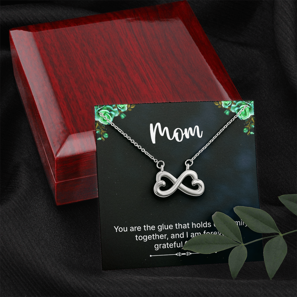 Endless Love Necklace : Mom- You Are The Glue