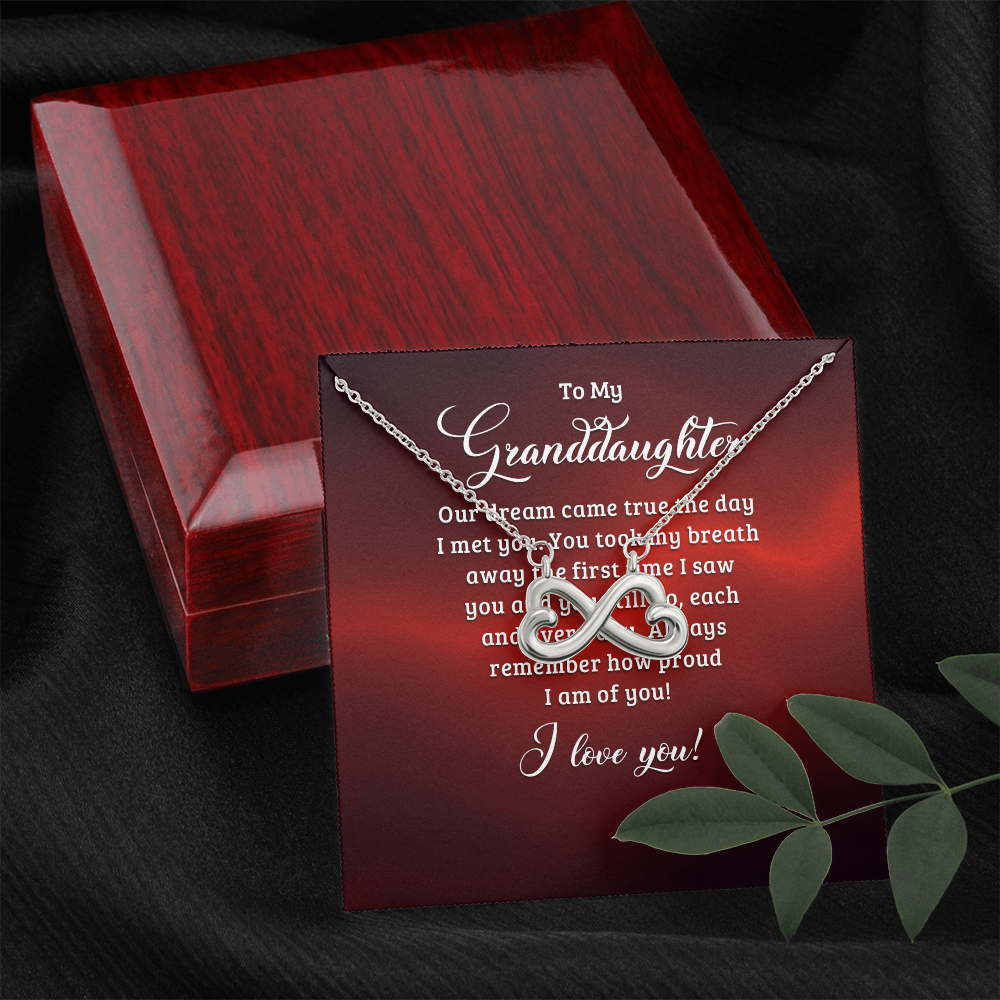 Endless Love Necklace:To My Granddaughter