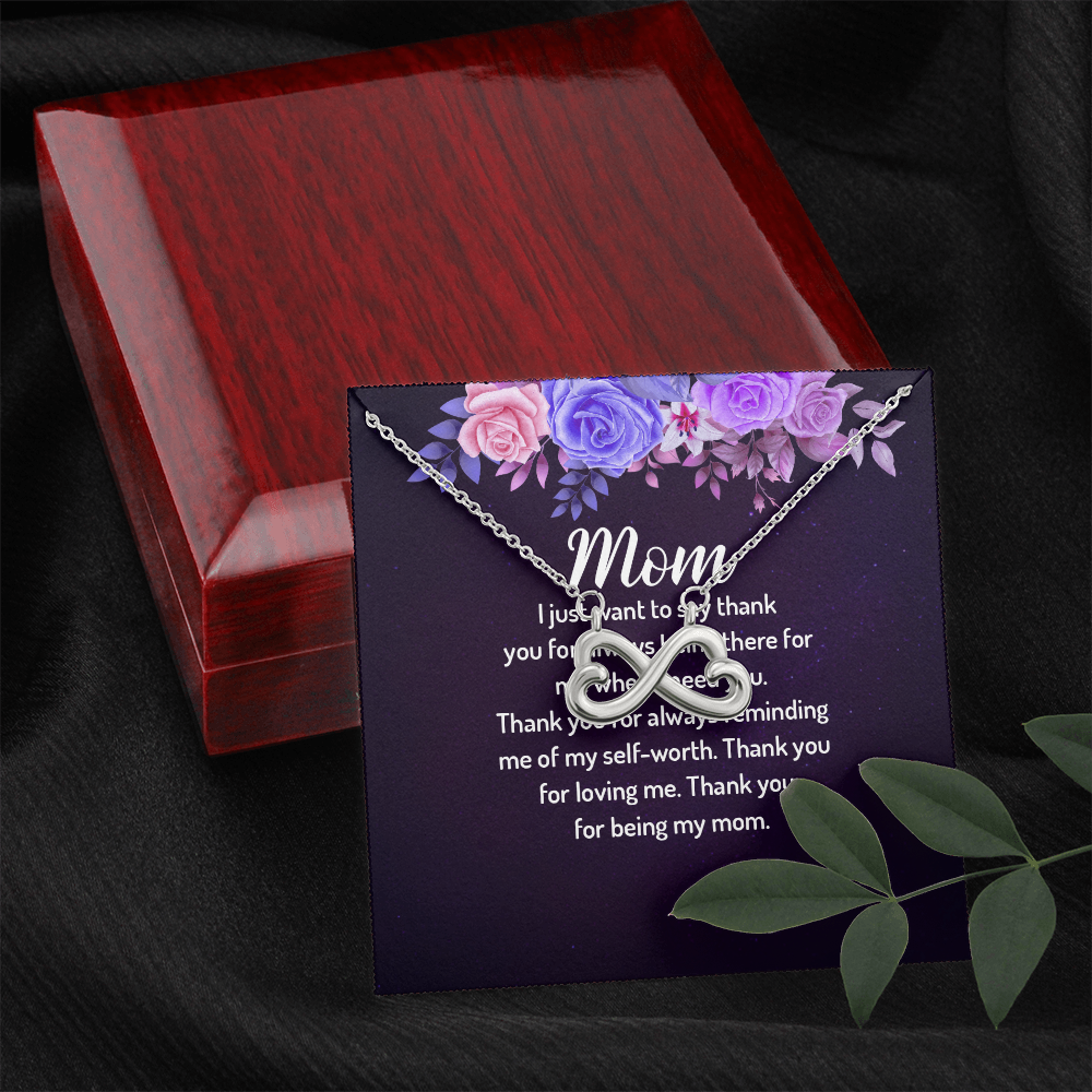 Endless Love Necklace: Mom- Thank You