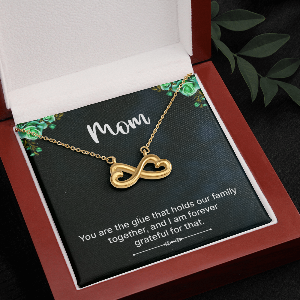 Endless Love Necklace : Mom- You Are The Glue