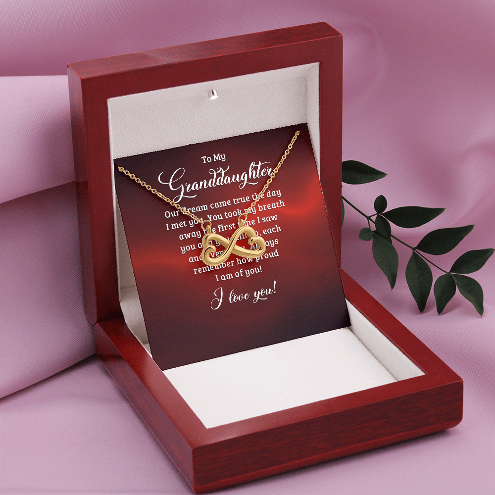 Endless Love Necklace:To My Granddaughter