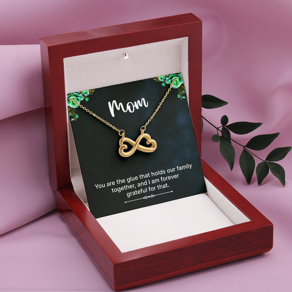 Endless Love Necklace : Mom- You Are The Glue