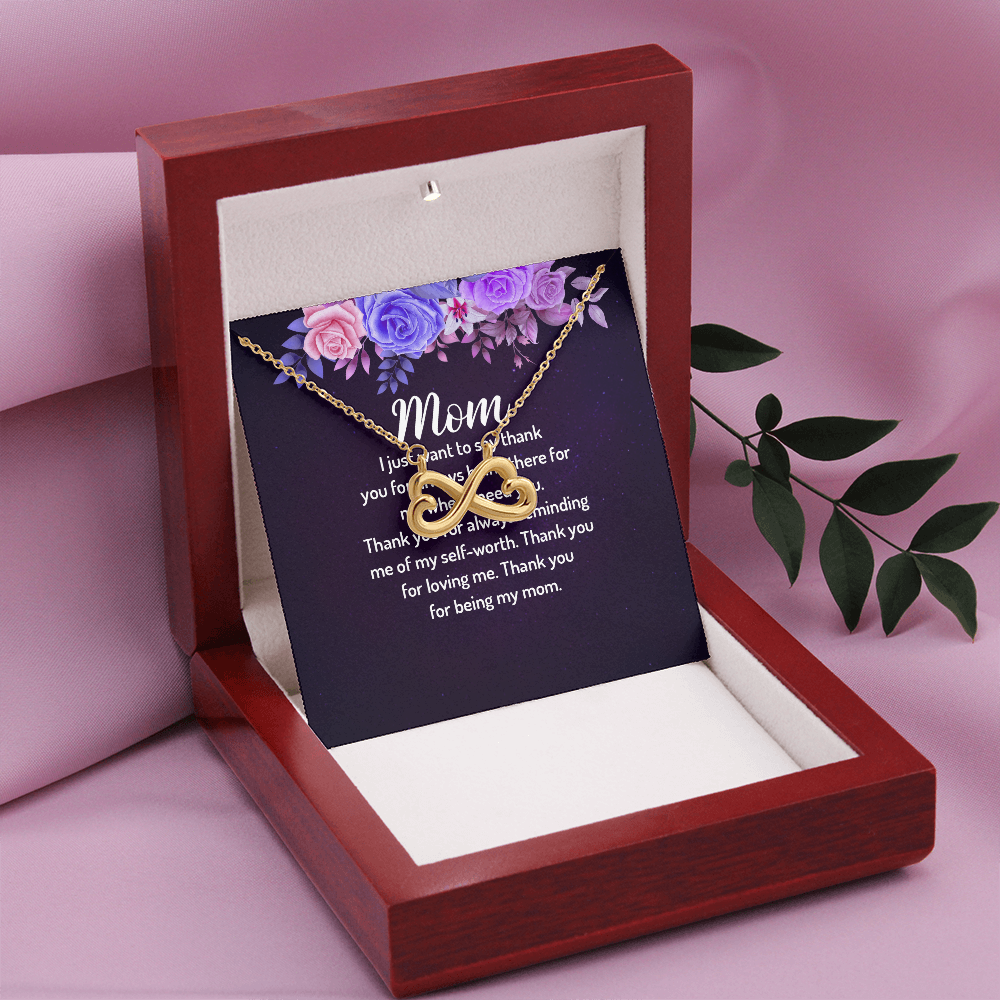 Endless Love Necklace: Mom- Thank You