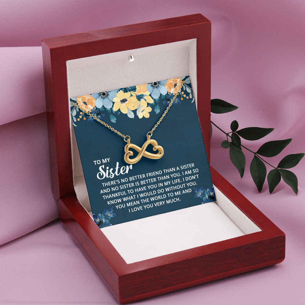 Endless Love Necklace:To My Sister