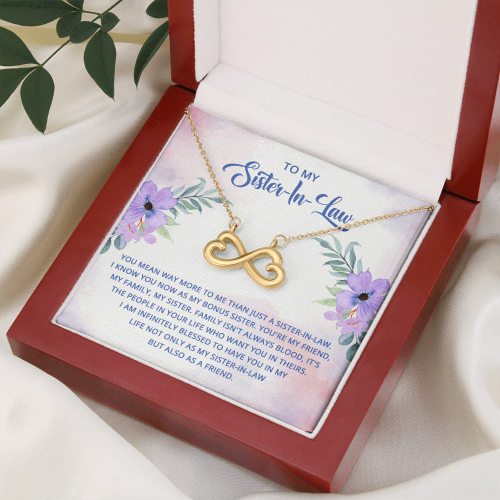 Endless Love Necklace: To My Sister -In-Law You Mean Way More To Me