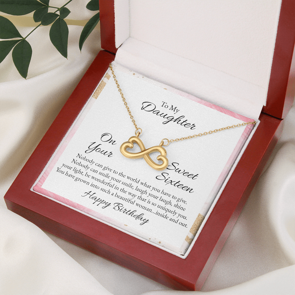 Endless Love Necklace: Sweet 16 Happy Birthday