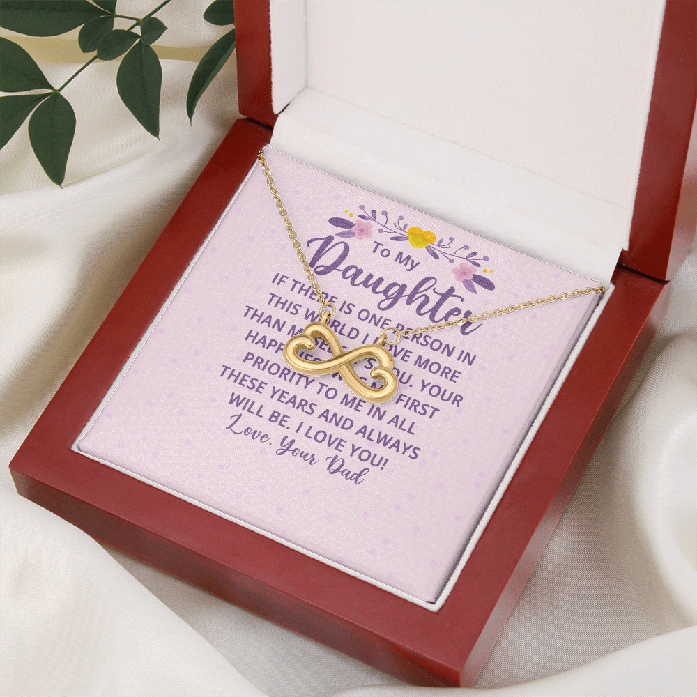 Endless Love Necklace:Daughter -Love Your Dad