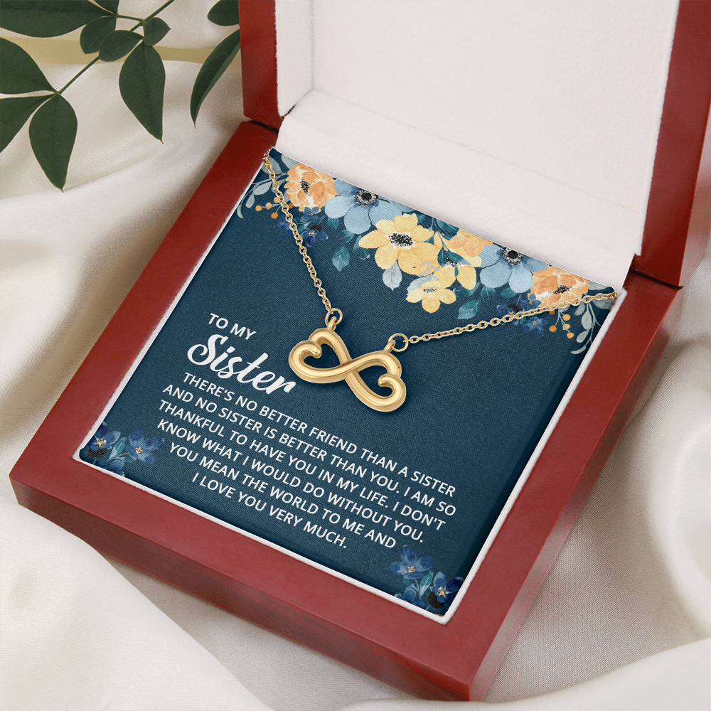 Endless Love Necklace:To My Sister