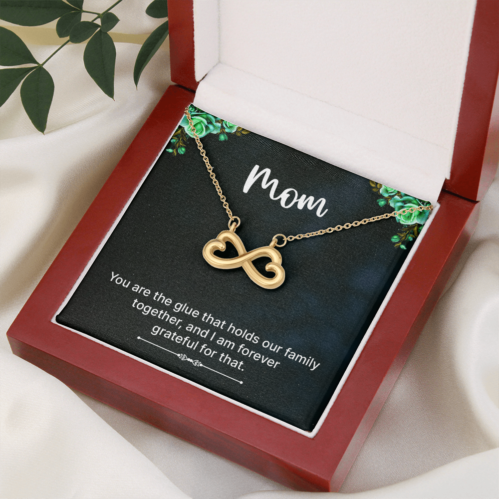 Endless Love Necklace : Mom- You Are The Glue