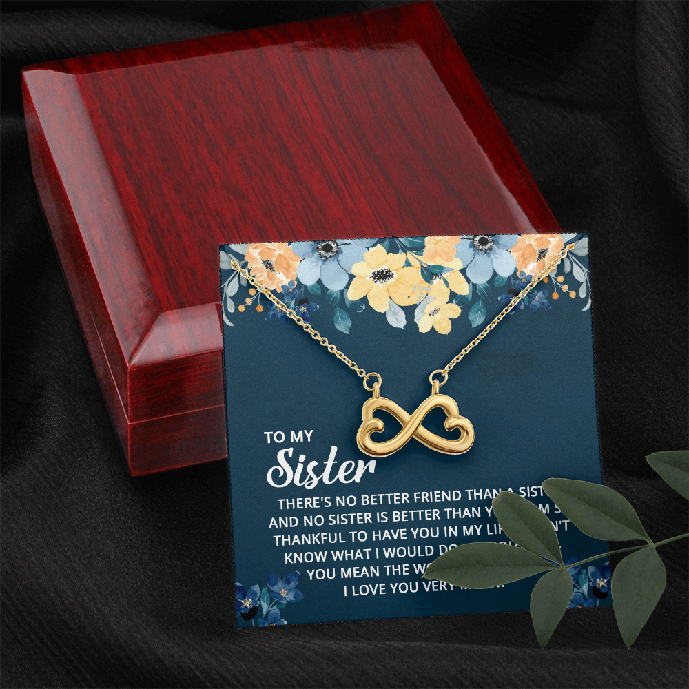 Endless Love Necklace:To My Sister