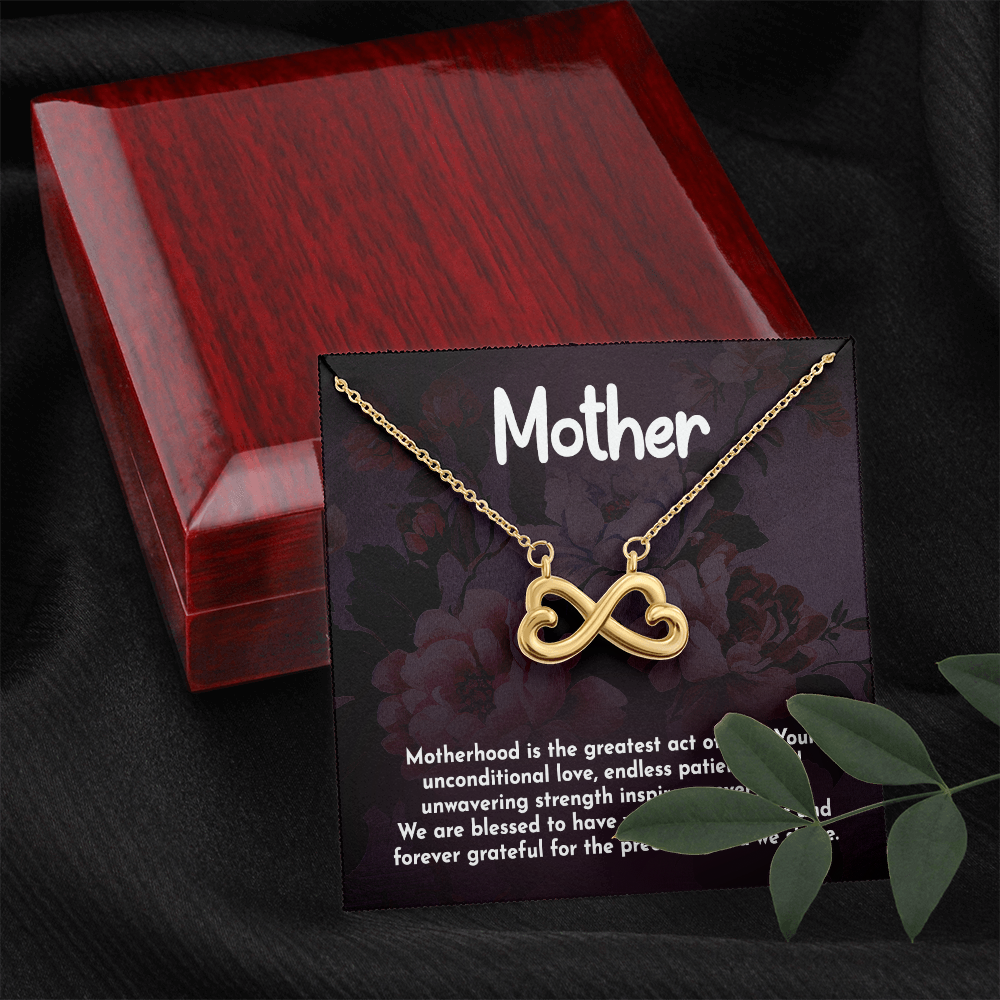 Endless Love Necklace: Mother - Motherhood Is The Greatest Act of Love