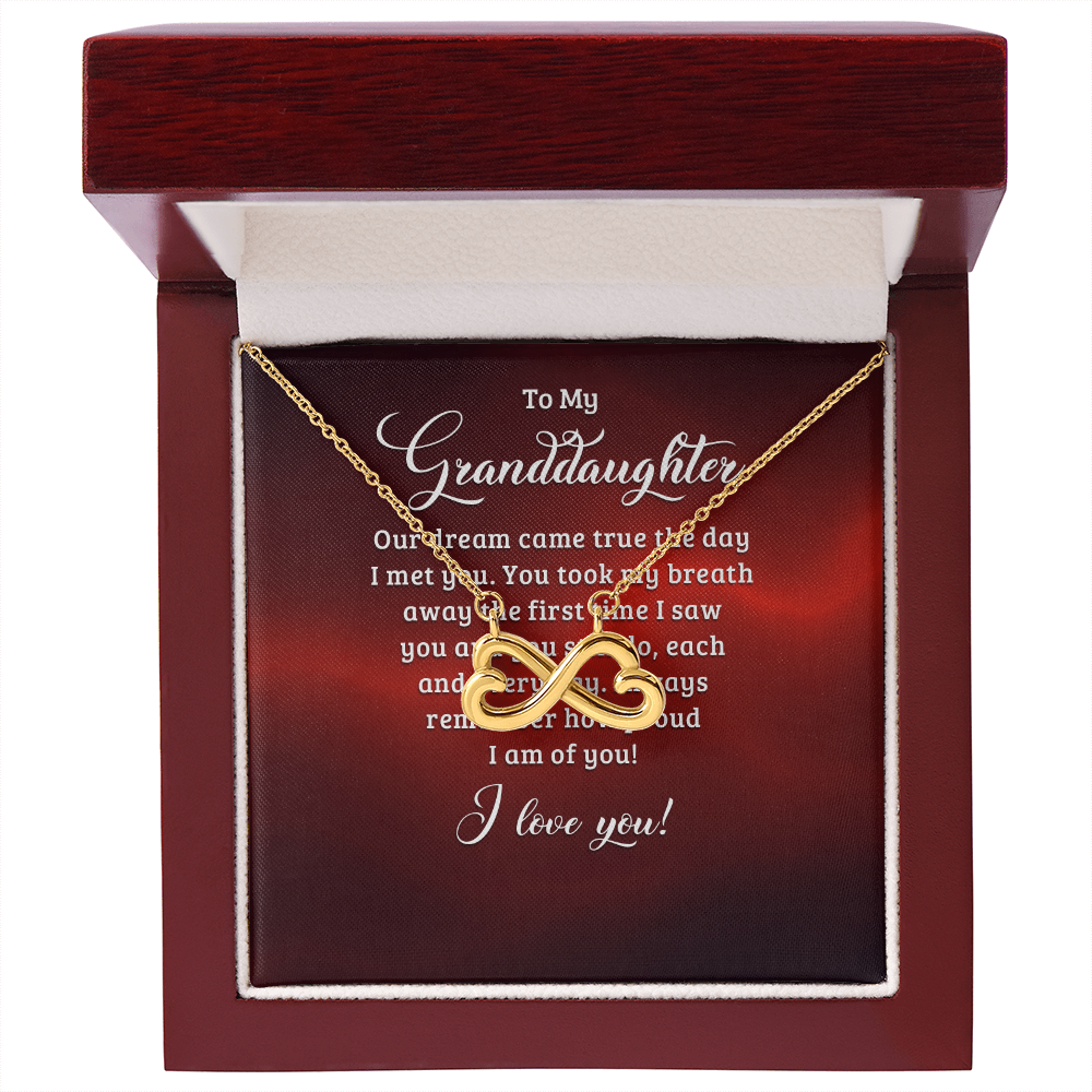 Endless Love Necklace:To My Granddaughter