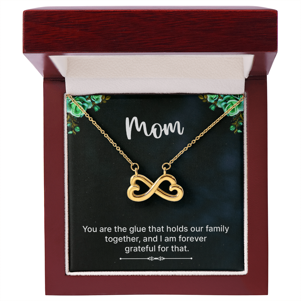 Endless Love Necklace : Mom- You Are The Glue
