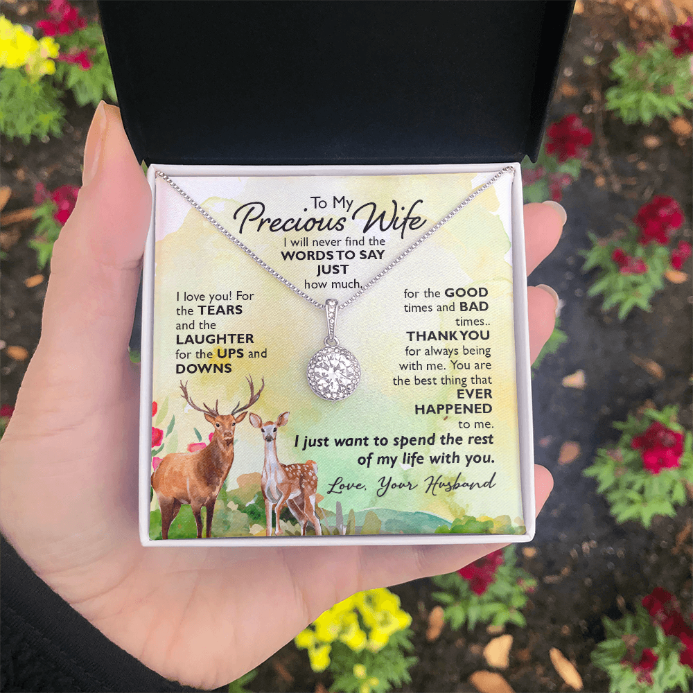 Eternal Hope Necklace: To My Precious Wife