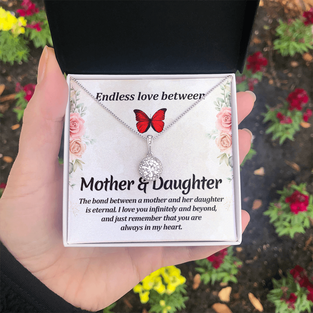 Eternal Hope Necklace:Endless Love -Mother and Daughter