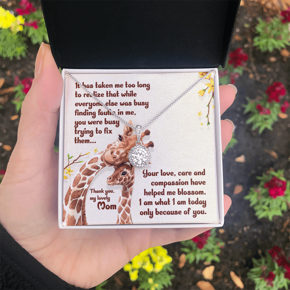Eternal Hope Necklace: Mom : Thank You