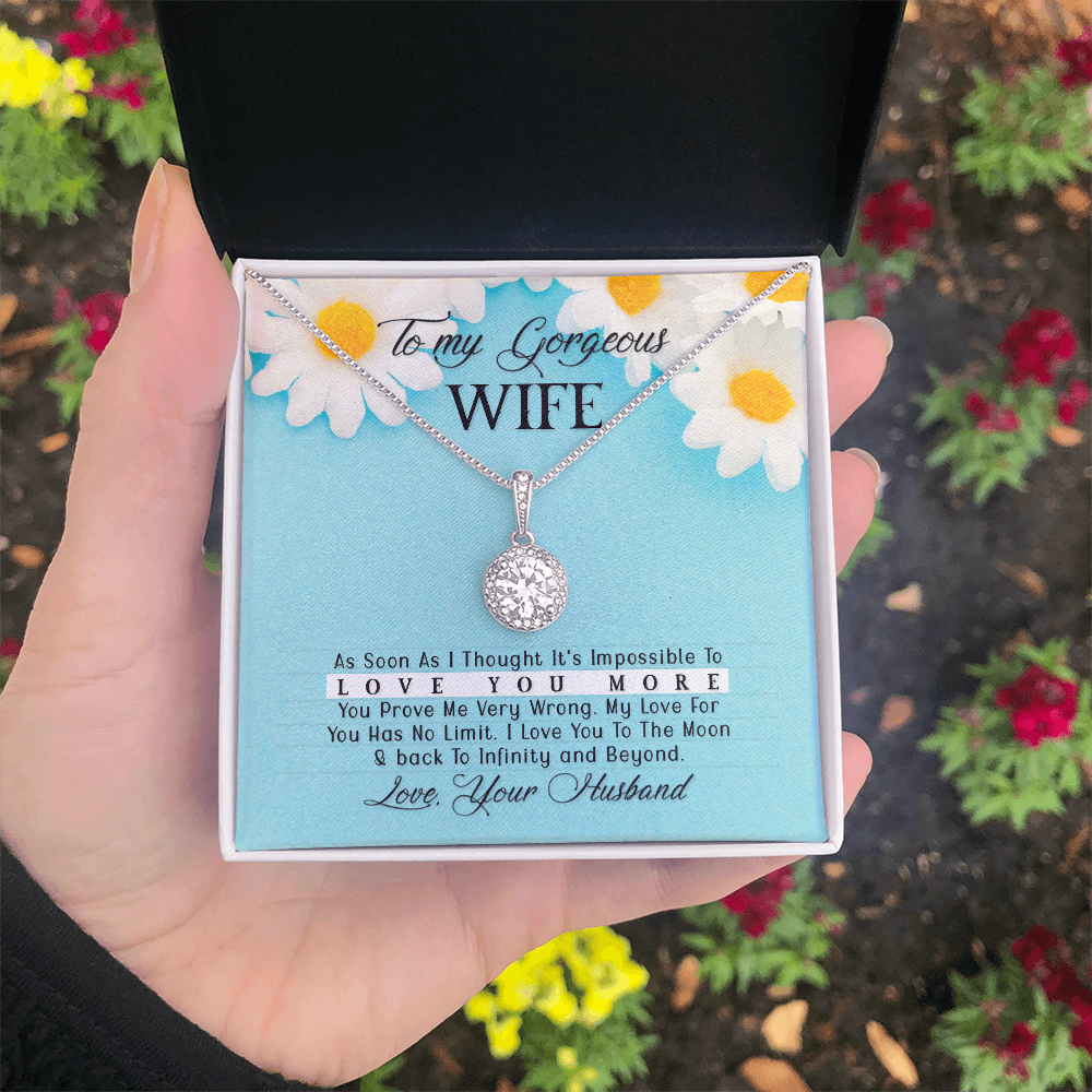 Eternal Hope Necklace:To My Gorgeous Wife