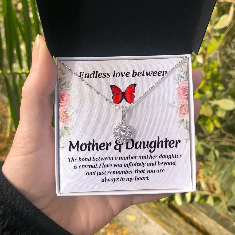 Eternal Hope Necklace:Endless Love -Mother and Daughter