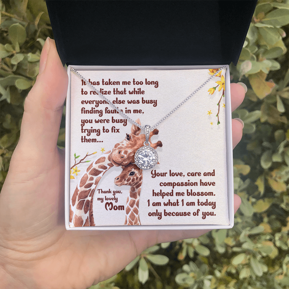 Eternal Hope Necklace: Mom : Thank You