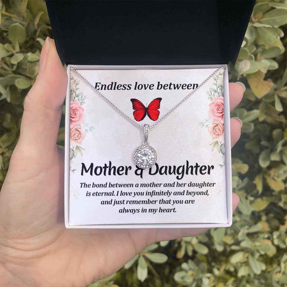 Eternal Hope Necklace:Endless Love -Mother and Daughter