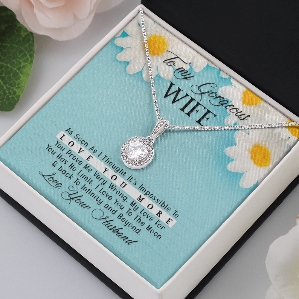 Eternal Hope Necklace:To My Gorgeous Wife