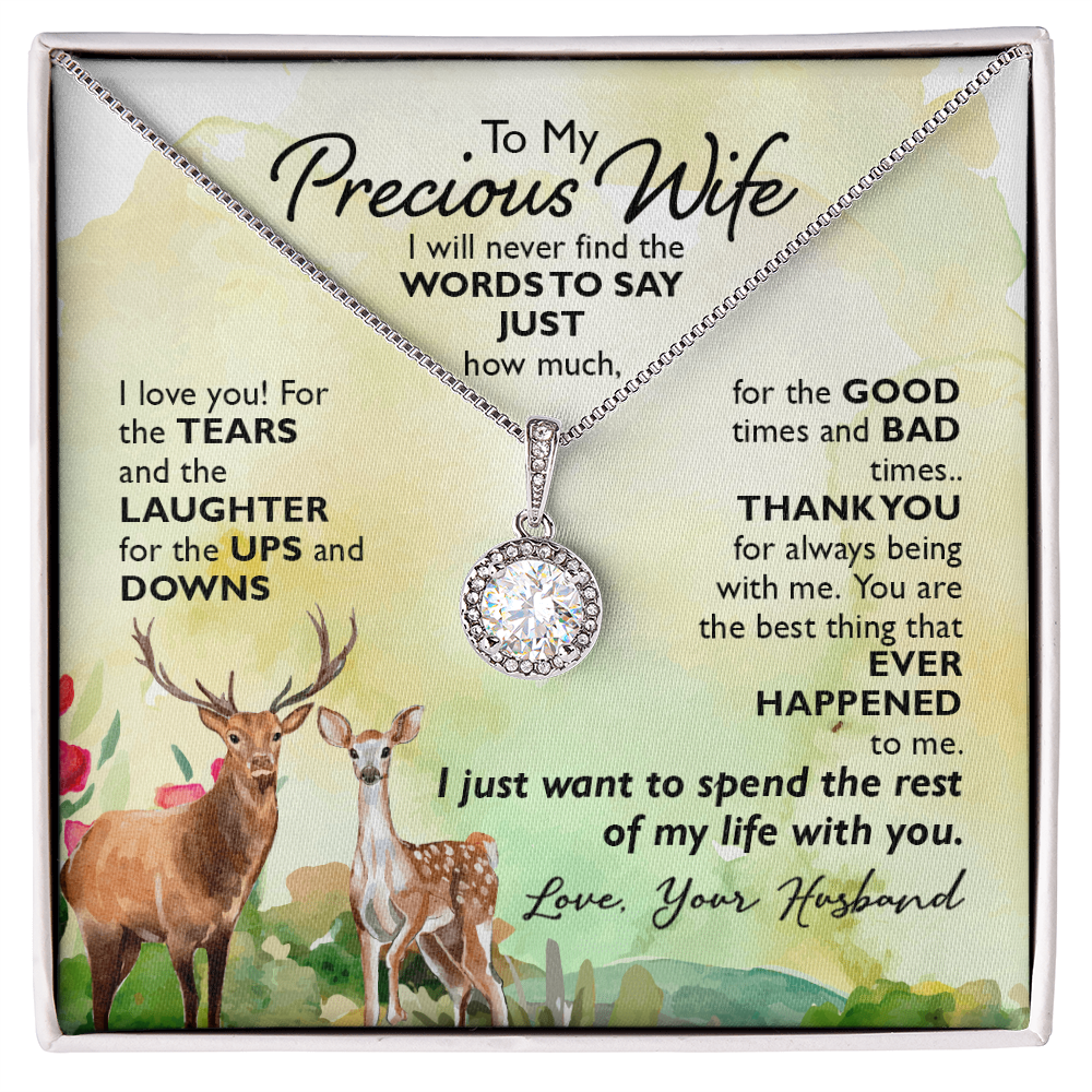 Eternal Hope Necklace: To My Precious Wife