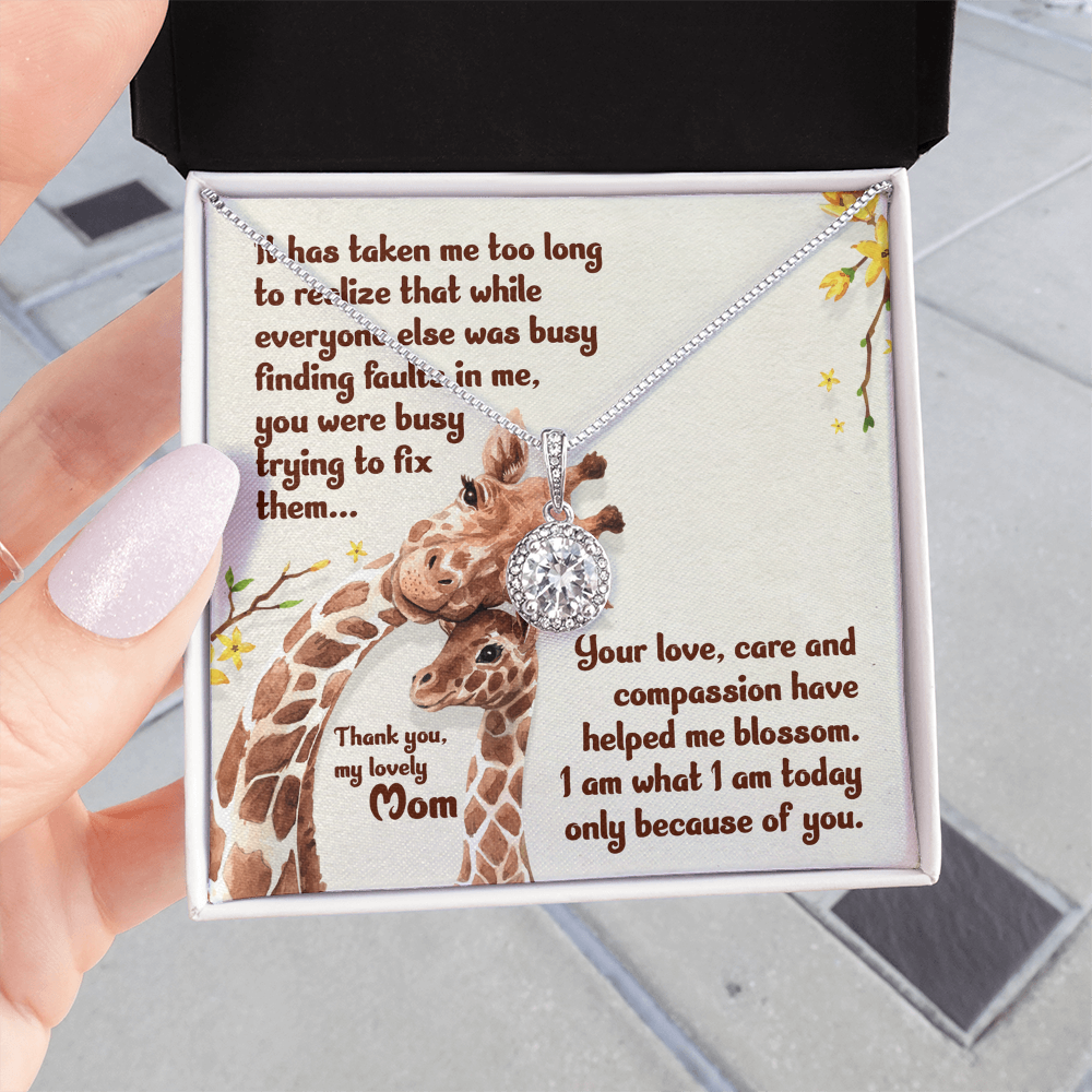 Eternal Hope Necklace: Mom : Thank You